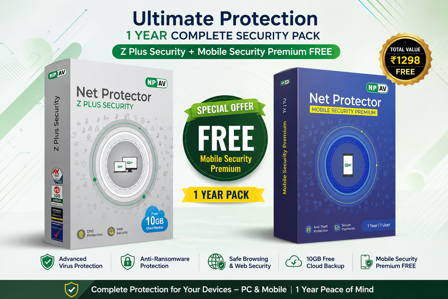 Z Plus Security 1 year Email Delivery no cd